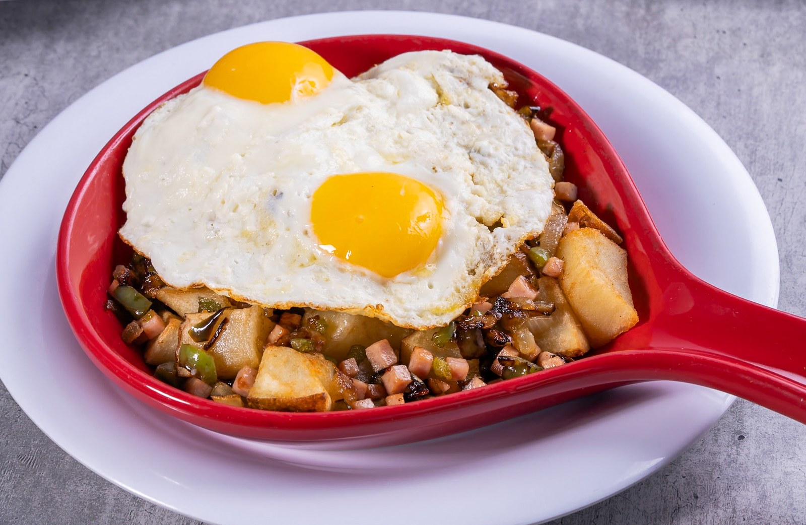 Sami's Denver skillet with eggs and vegetables