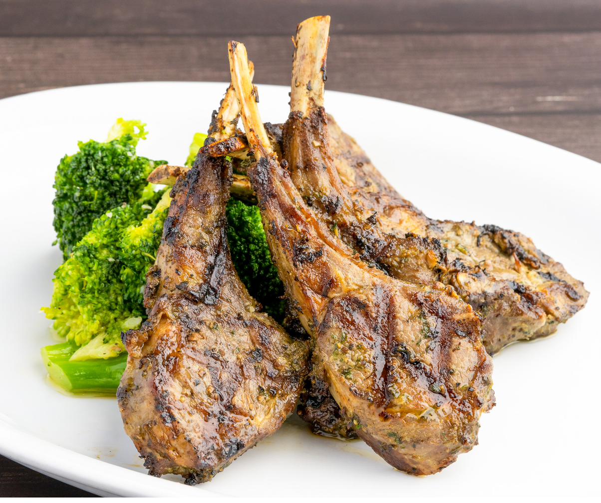 New Zealand lamb chops