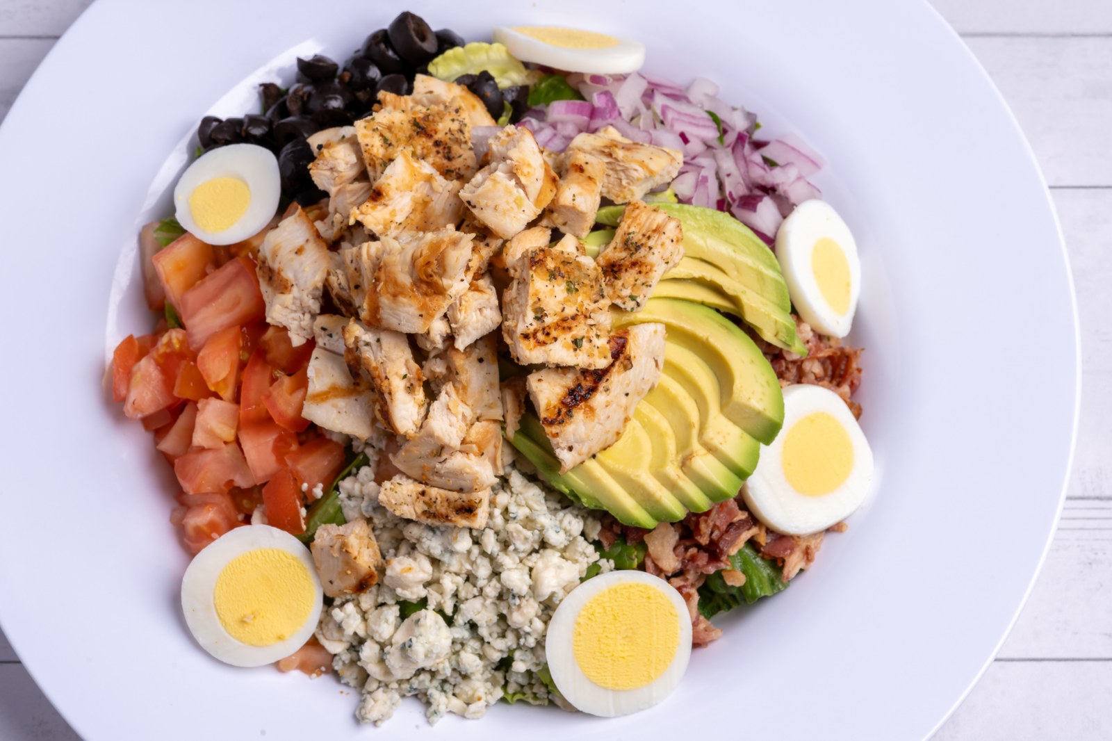 Sami's Cobb salad with grilled chicken